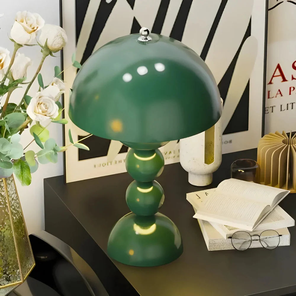 Scandinavian Table Lamp with Gold Accents – Minimalist Design for Home and Office 15