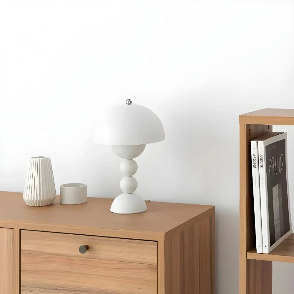 Scandinavian Table Lamp with Gold Accents – Minimalist Design for Home and Office 7