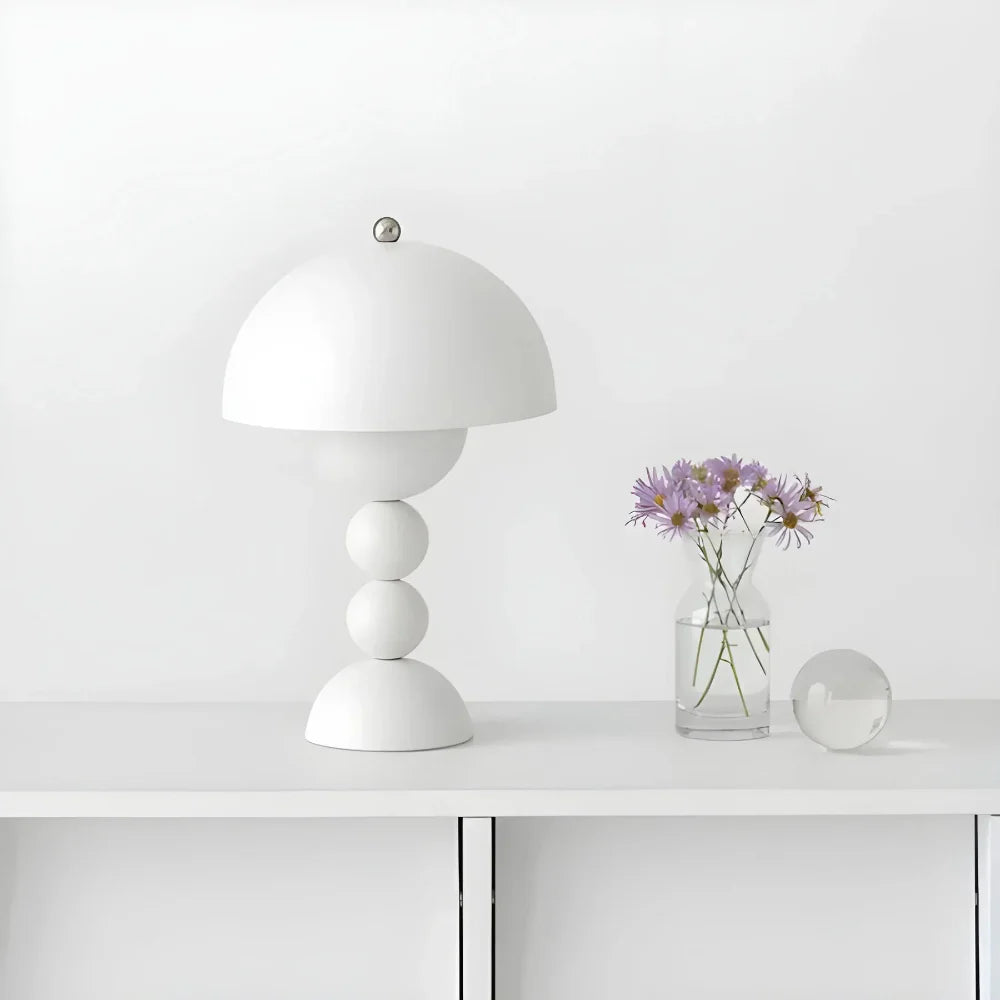 Scandinavian Table Lamp with Gold Accents – Minimalist Design for Home and Office 8