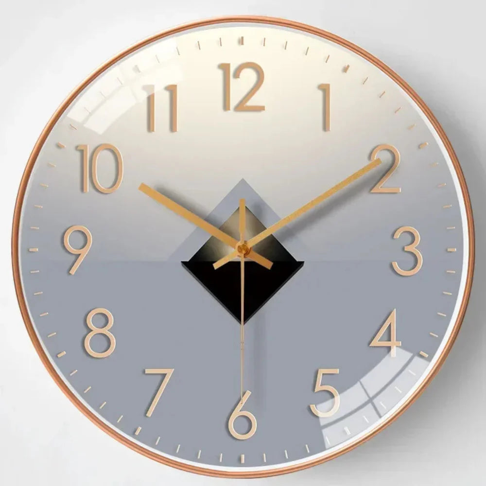 Modern Designer Wall Clock – Minimalist Silent Quartz Clock for Home and Office Decor 8