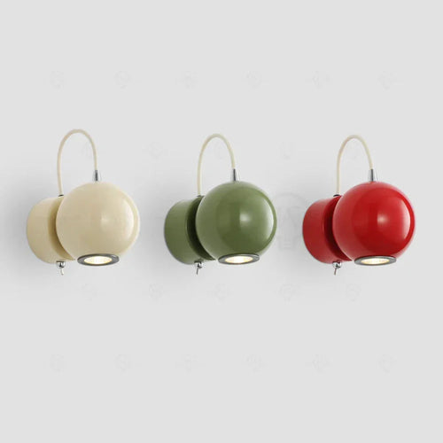Modern Wall Light Sconce with Elegant Sphere Design and LED Bulb – Ideal for Bedroom, Living Room, or Hallway 1