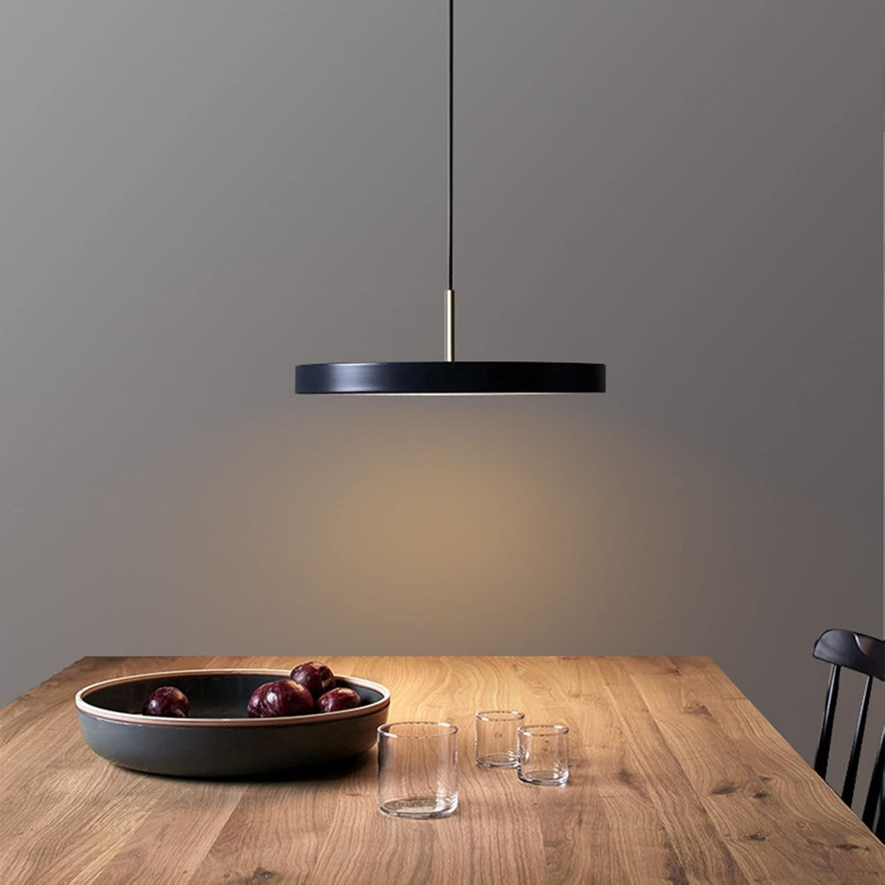 Modern Circular LED Pendant Light with Adjustable Height – Energy Efficient Lighting for Home and Office 2