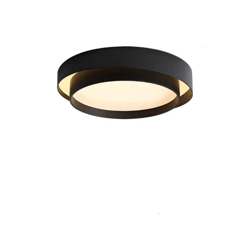 Modern LED Ceiling Light with Double Ring Design – Energy Efficient Flush Mount Fixture 7