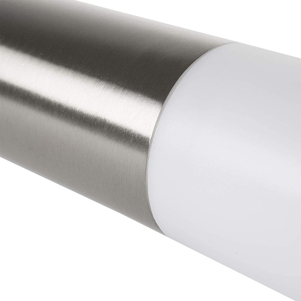 Modern Stainless Steel Outdoor Wall Light with Opal Diffuser – IP54 Weather Resistant 5