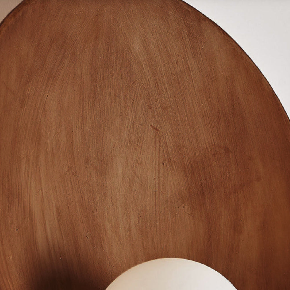 Modern Minimalist Round Wall Light Sconce – Sculptural Design with Soft Ambient Glow for Bedroom and Hallway Décor 8