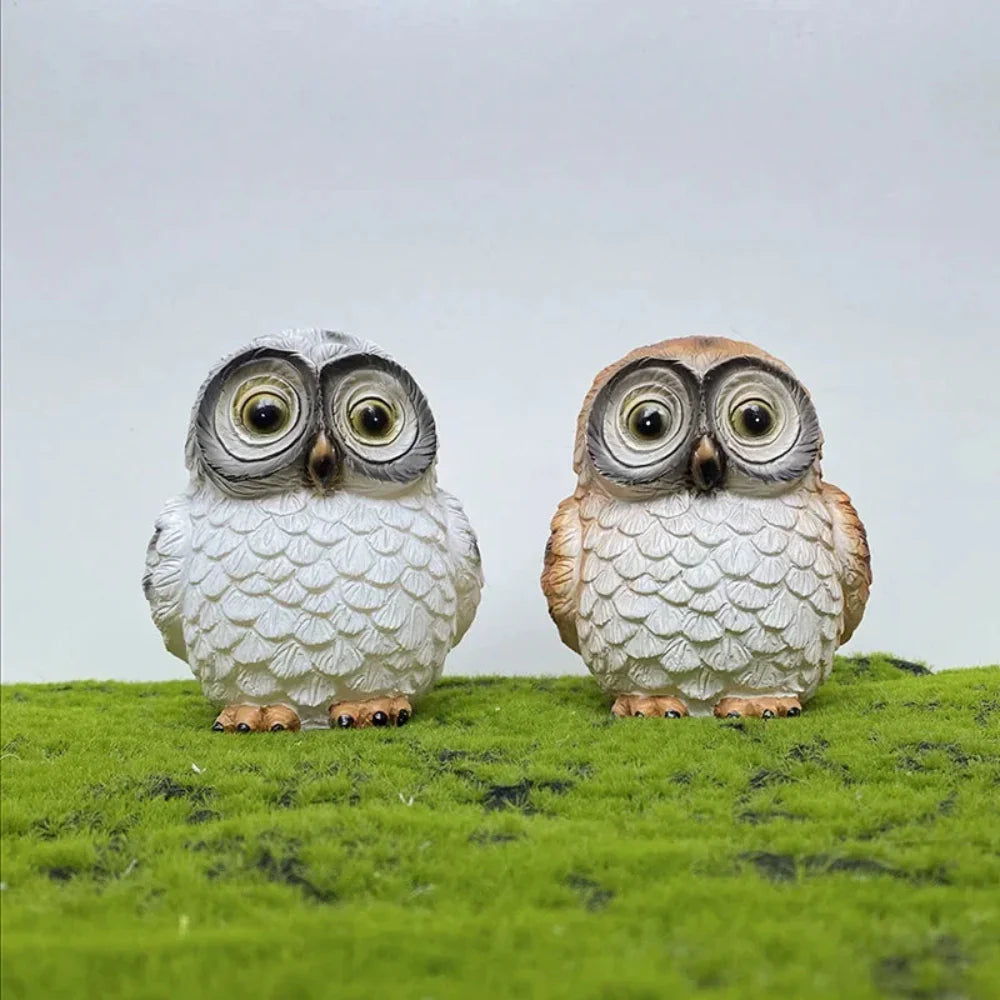 Solar LED Owl Garden Light – Waterproof Outdoor Decoration for Pathways and Patios 4