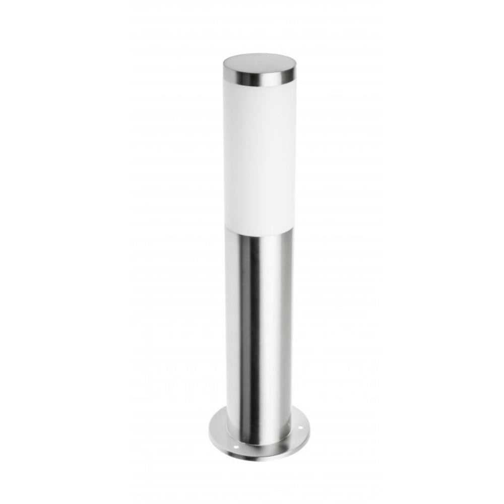 Modern Stainless Steel Outdoor Post Light with Clear Diffuser – Weatherproof Garden and Driveway Lighting 2