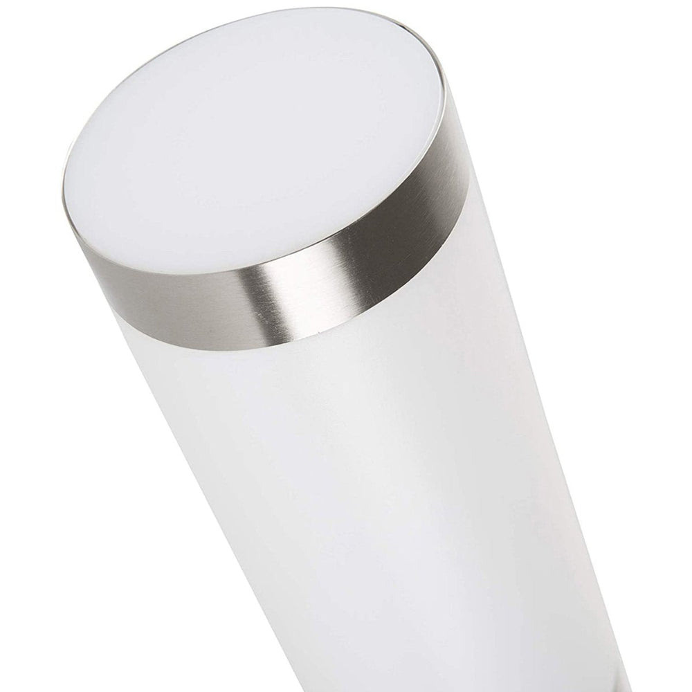 Modern Stainless Steel Outdoor Post Light with Clear Diffuser – Weatherproof Garden and Driveway Lighting 9