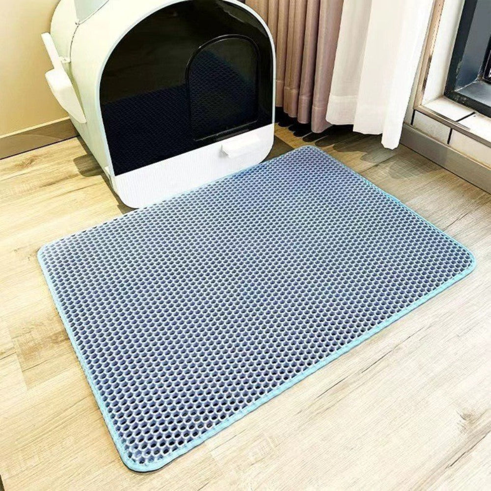 PawClean Cat Litter Mat – Double-Layered, Waterproof, and Easy to Clean 2