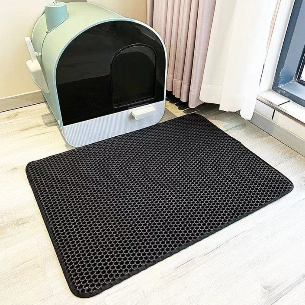 PawClean Cat Litter Mat – Double-Layered, Waterproof, and Easy to Clean 3