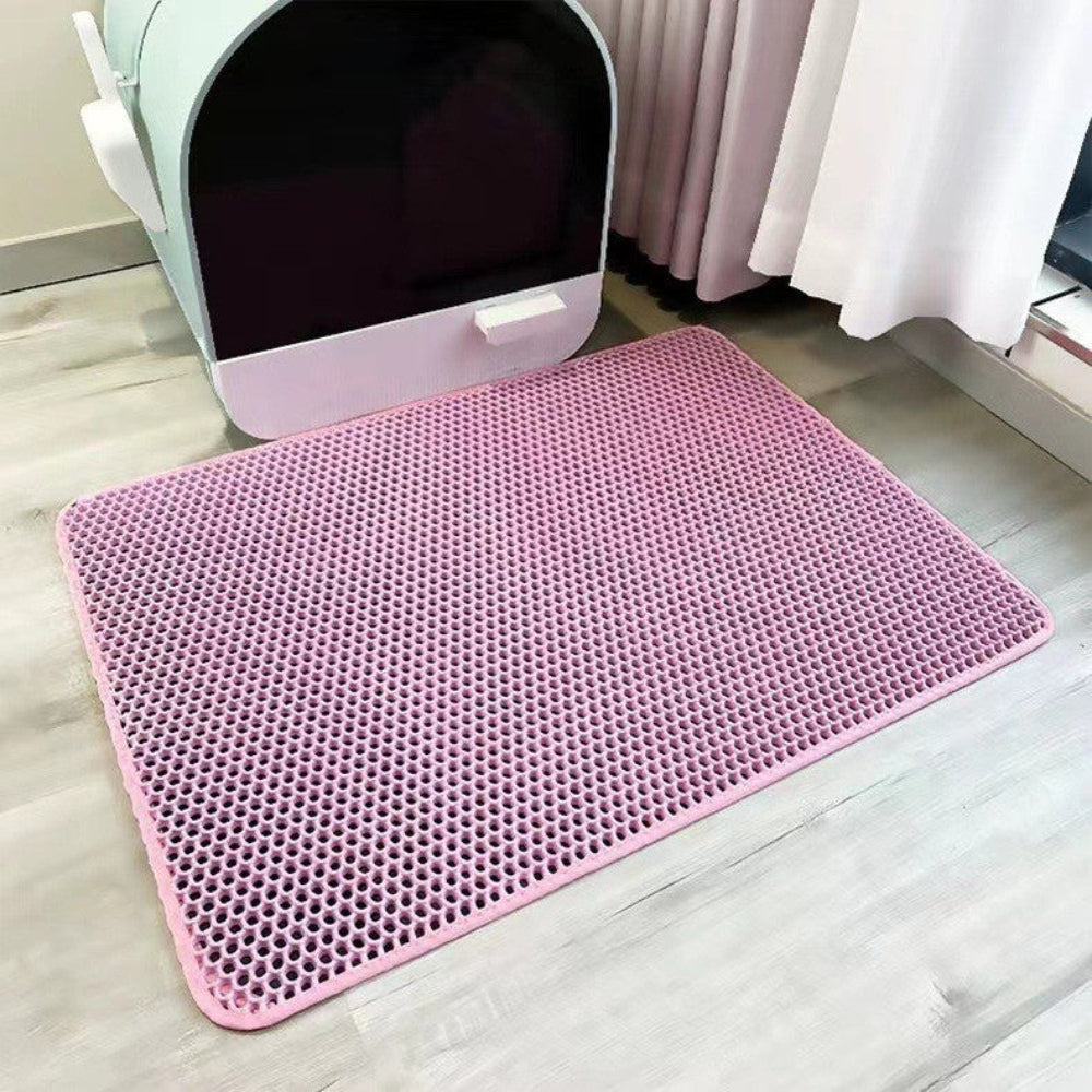 PawClean Cat Litter Mat – Double-Layered, Waterproof, and Easy to Clean 4