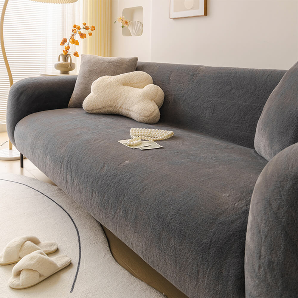 Pluvora - Plüschsofa-Schoner mit flächendeckendem Komfort
