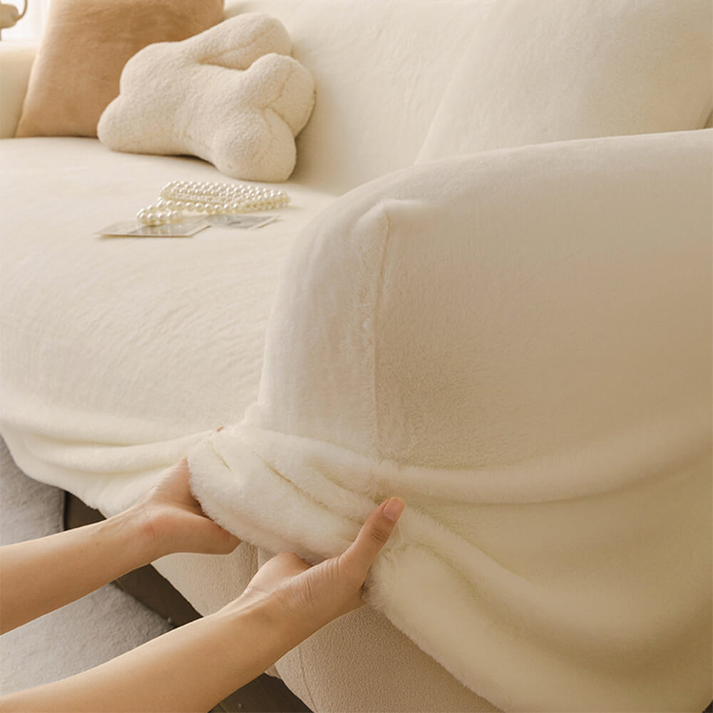 Pluvora - Plüschsofa-Schoner mit flächendeckendem Komfort