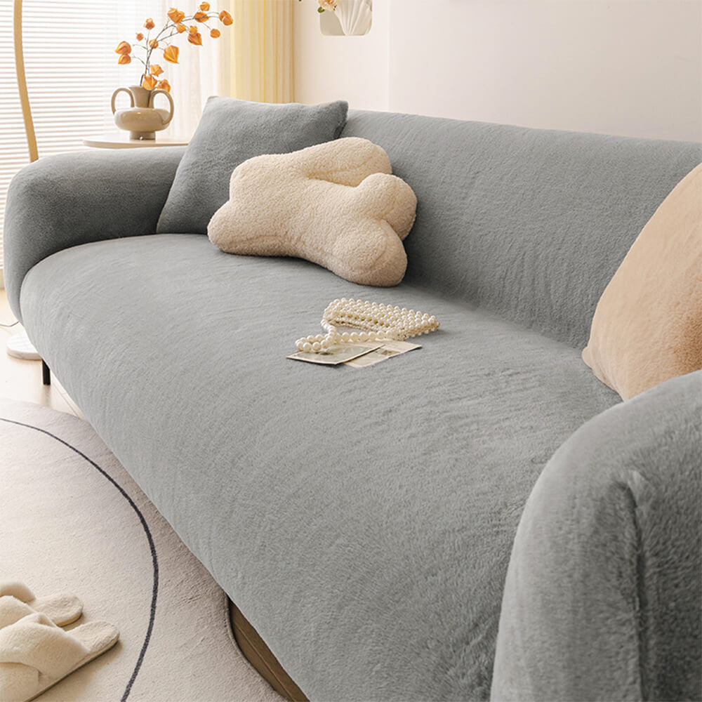 Pluvora - Plüschsofa-Schoner mit flächendeckendem Komfort