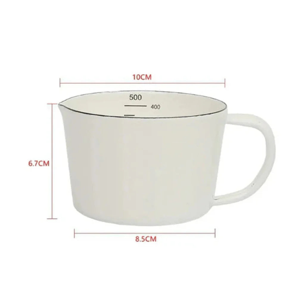 RetroPour – Enamel Measuring Jug