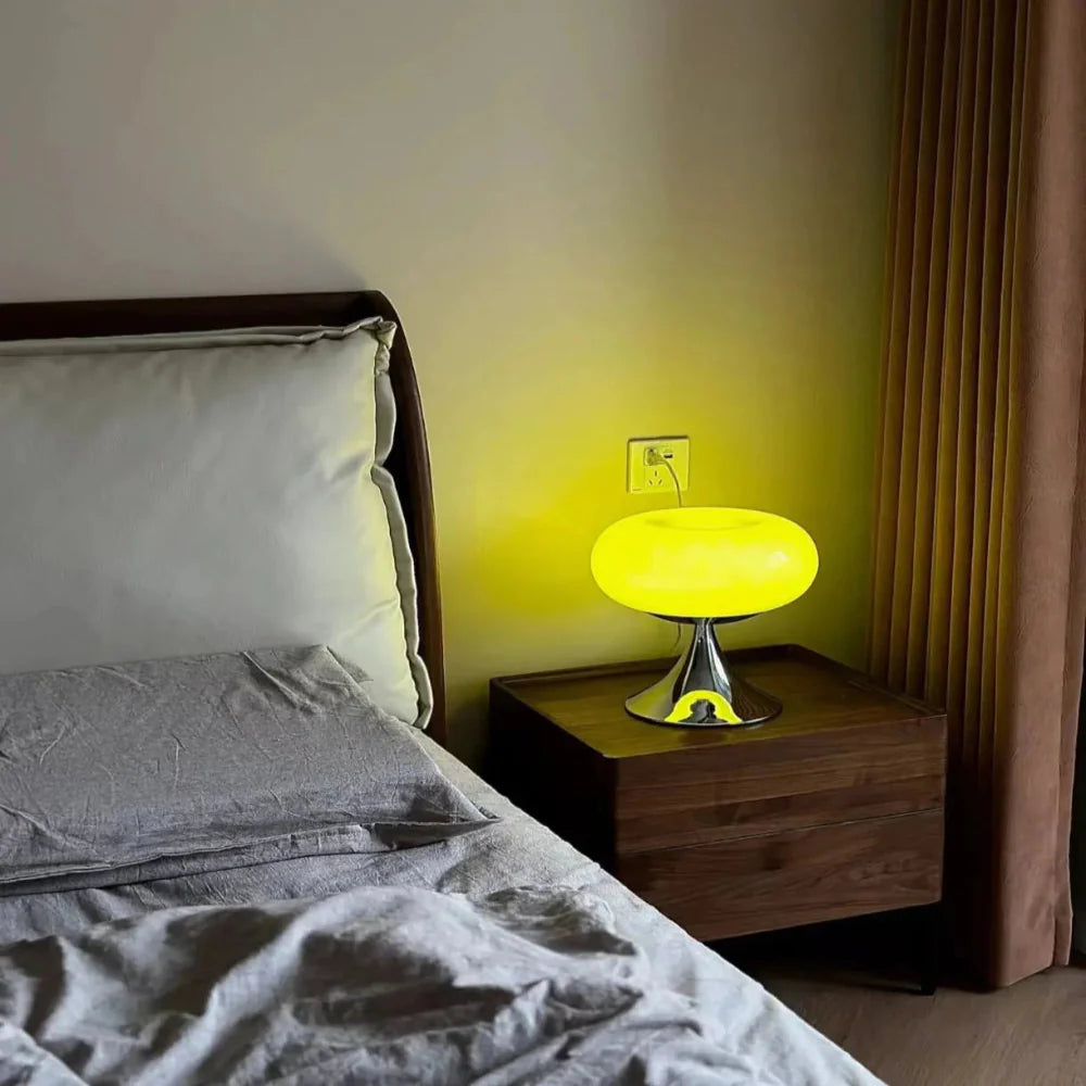 Retro Dome Tischlampe - USB betriebene LED