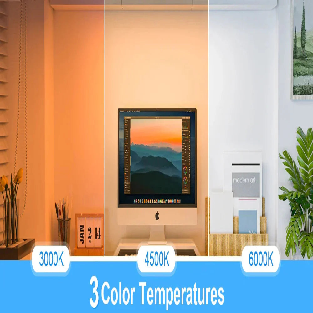 Rechargeable Dimmable LED Night Light with 3 Color Modes – Portable Touch Control Lamp 14