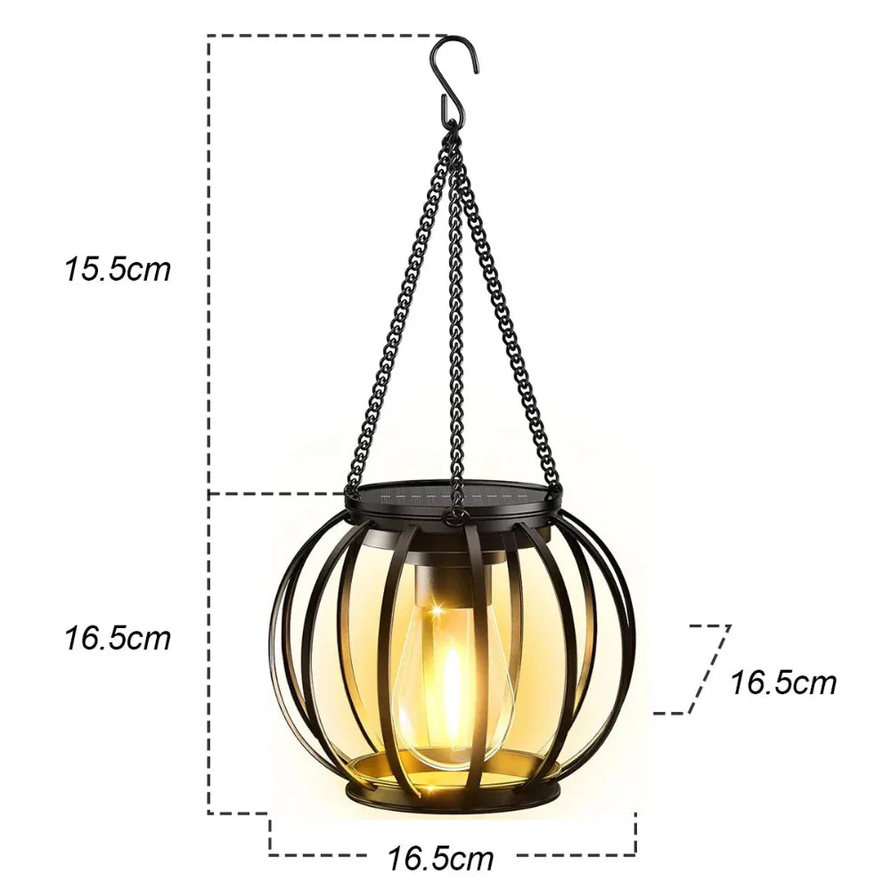 Solenya - Vintage Solar-Gartenlaterne