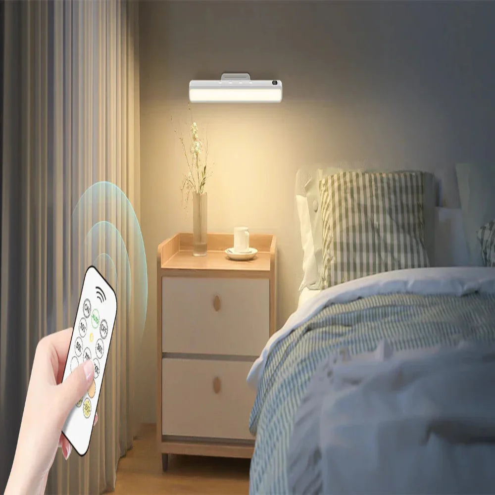 Rechargeable Dimmable LED Night Light with 3 Color Modes – Portable Touch Control Lamp 19