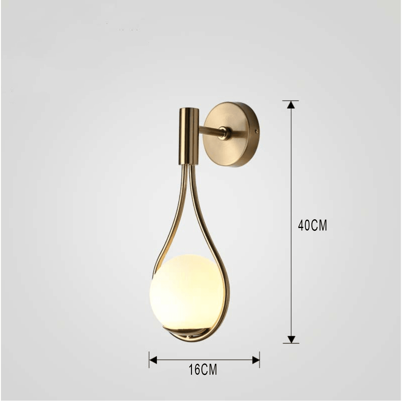 Minimalist Nordic Wall Light with Integrated LED – Sleek Design for Modern Spaces 9