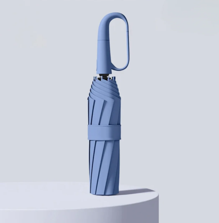 ReflectaShield - Winddichter, reflektierender Sicherheitsregenschirm
