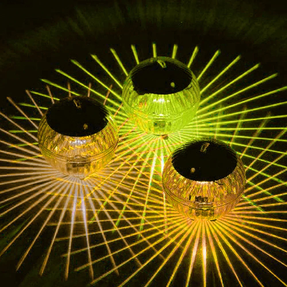 Solaglow - Schwimmende Solar-RGB-Leuchte für Pool & Garten