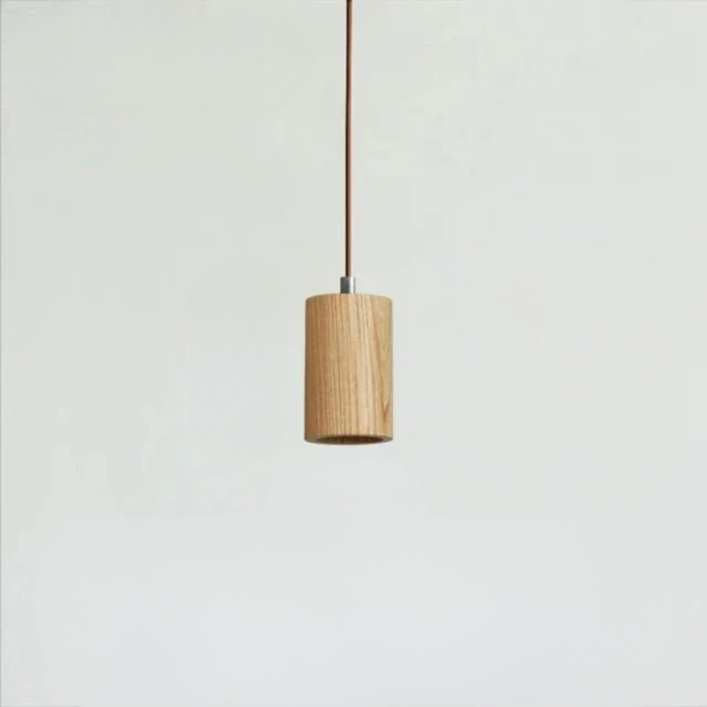 Skandelle - Skandinavische Pendelleuchte aus Holz