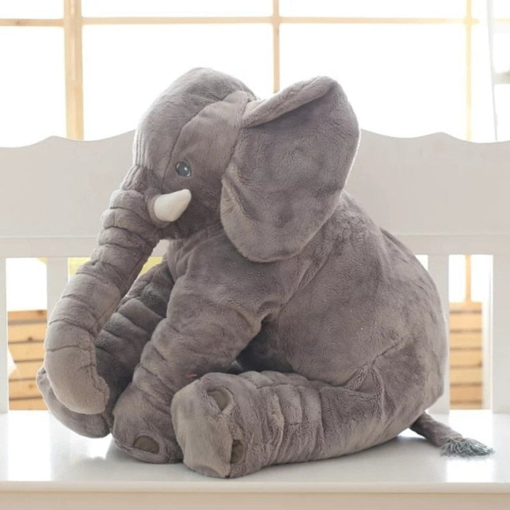 Snugglephant - Weiches Elefanten-Kuschelkissen für Babys und Kinder