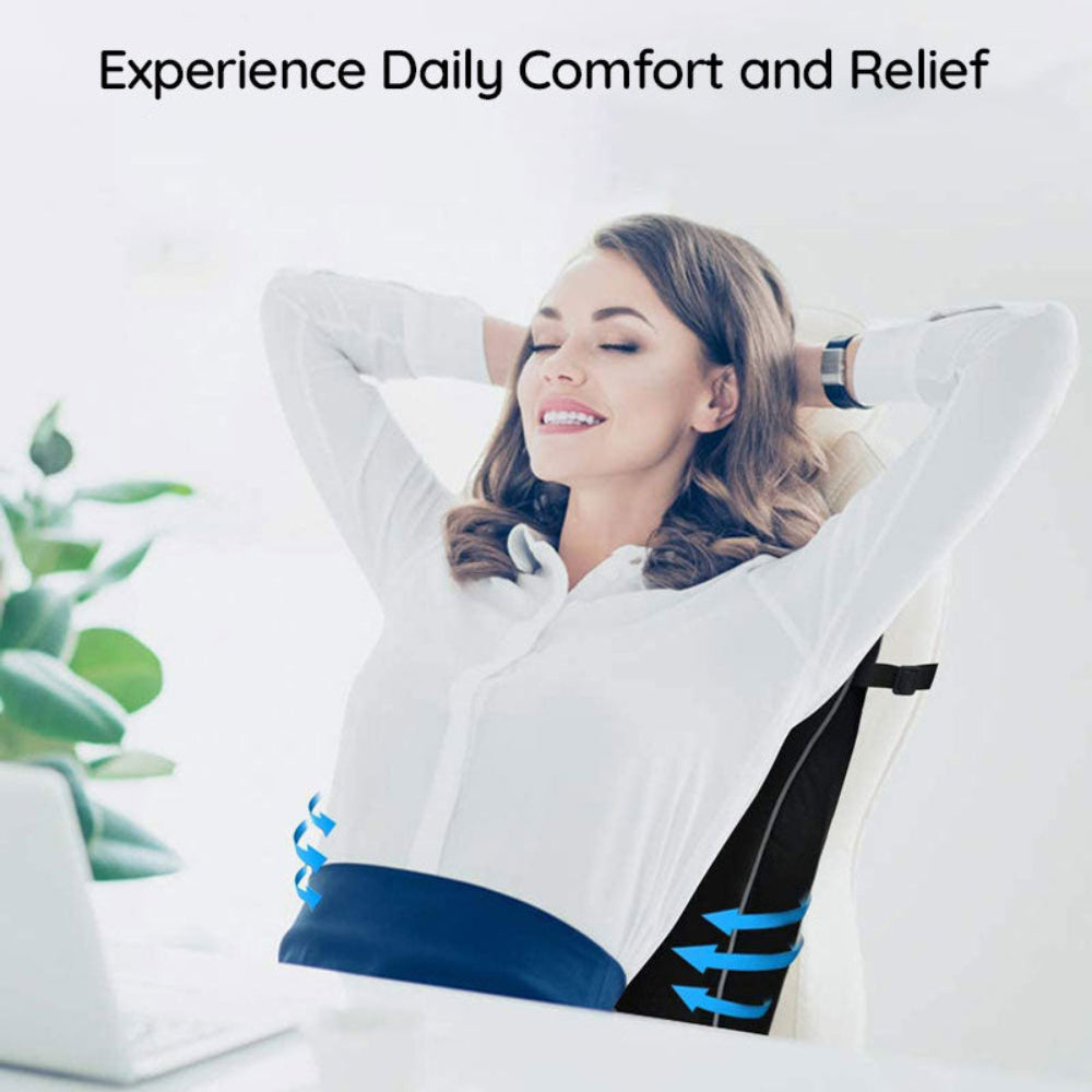 SpineEase - Ergonomisches Lendenwirbelstützkissen