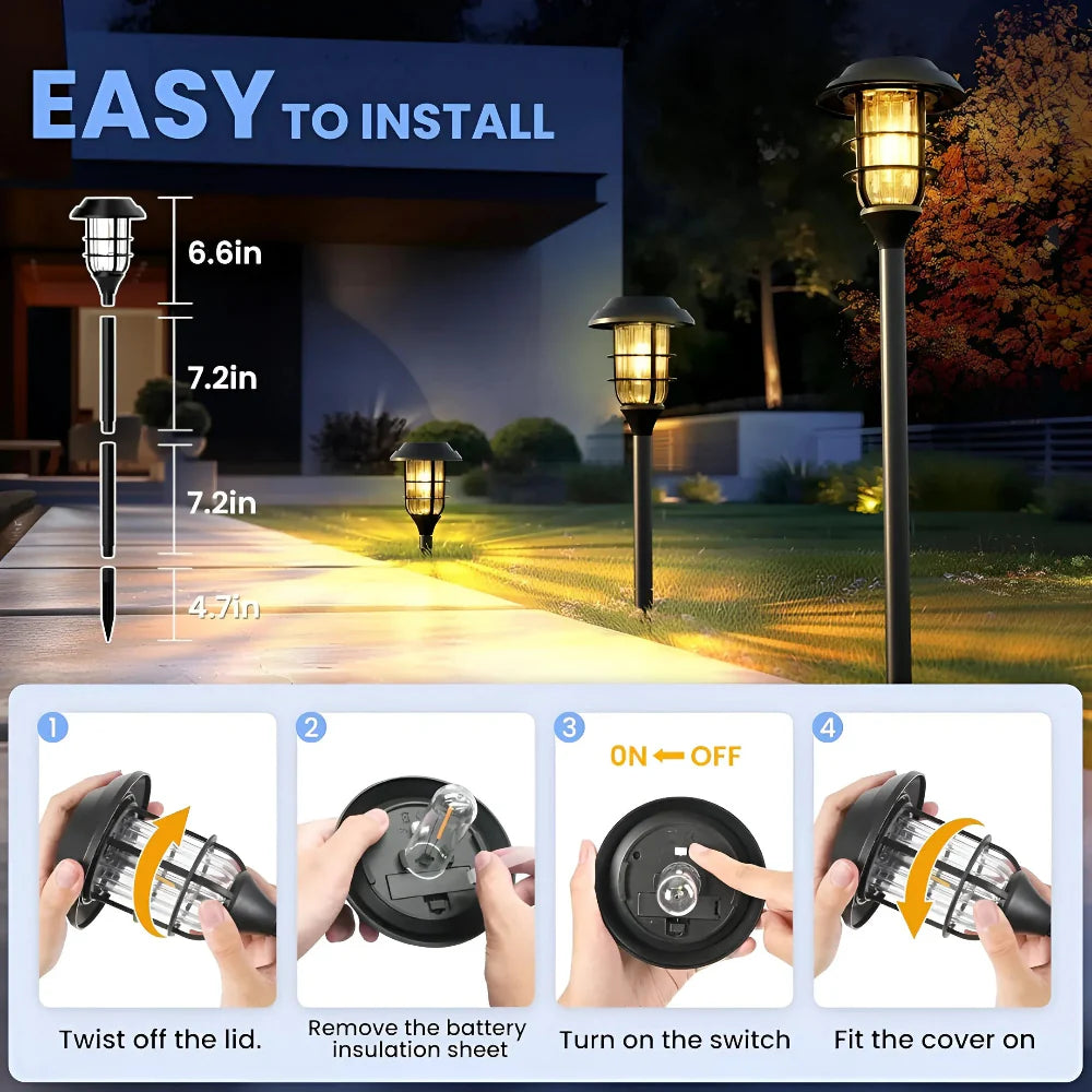 Sunflare - Solar Garden Light 6-Pack