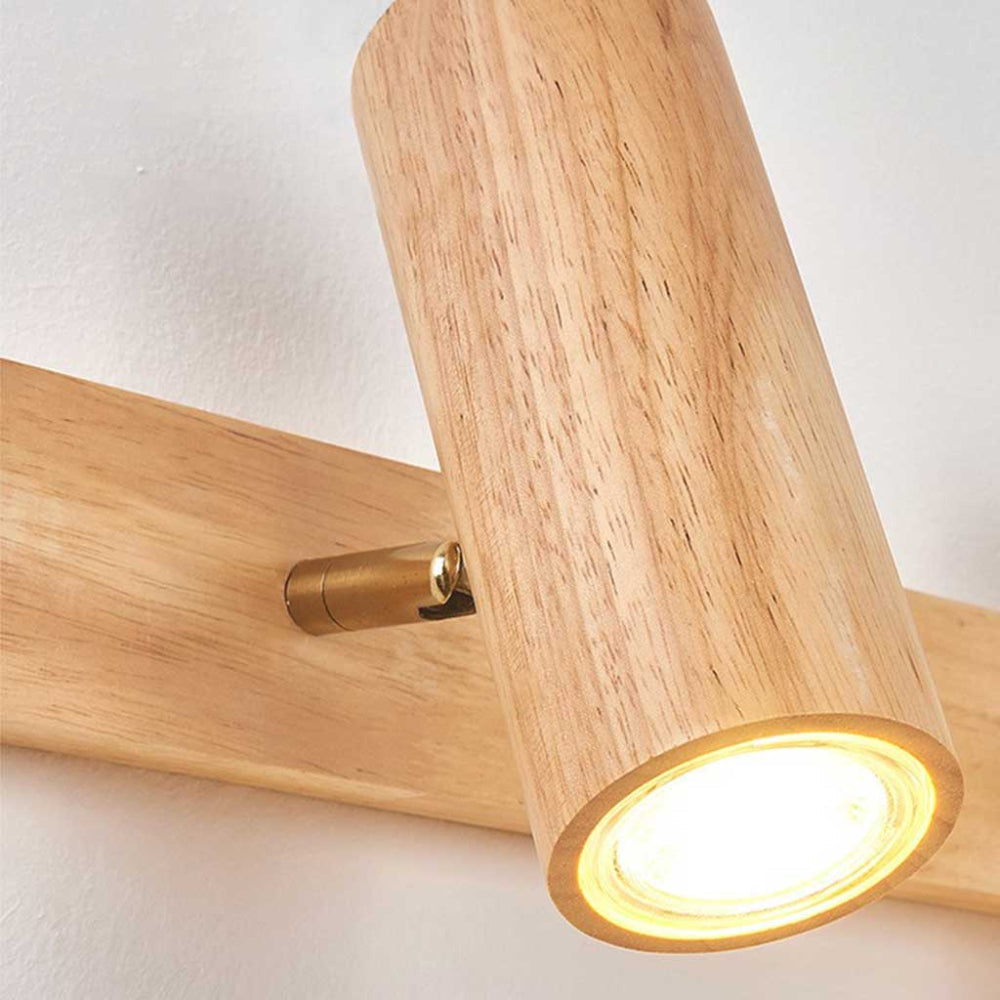 Sylendo - Wall and Ceiling LED Spotlight made of Nordic Wood