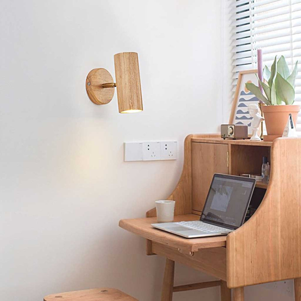 Sylendo - Wall and Ceiling LED Spotlight made of Nordic Wood