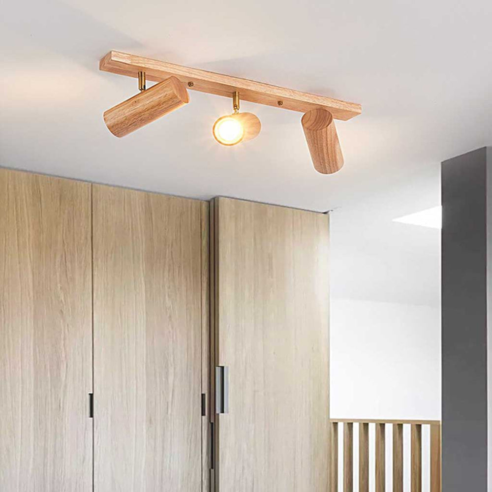 Sylendo - Wall and Ceiling LED Spotlight made of Nordic Wood