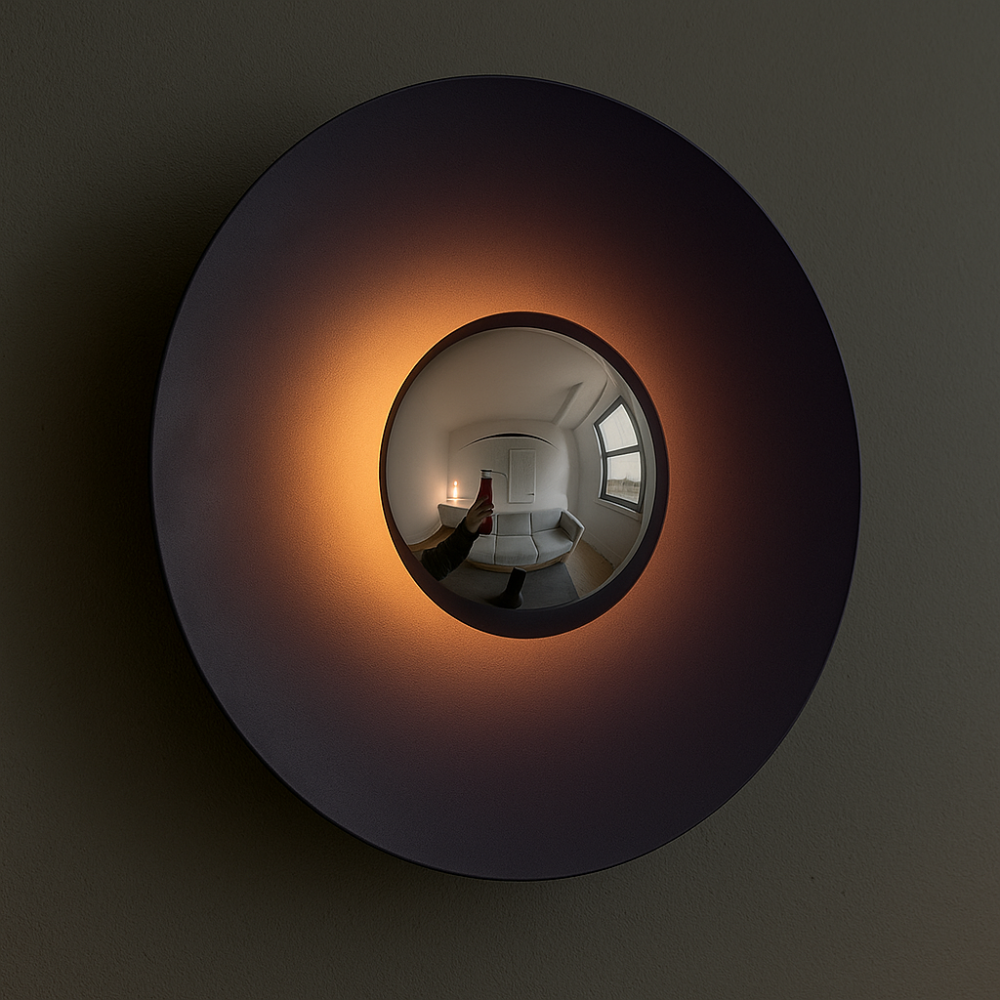Tintari - Moderne runde LED-Wandleuchte