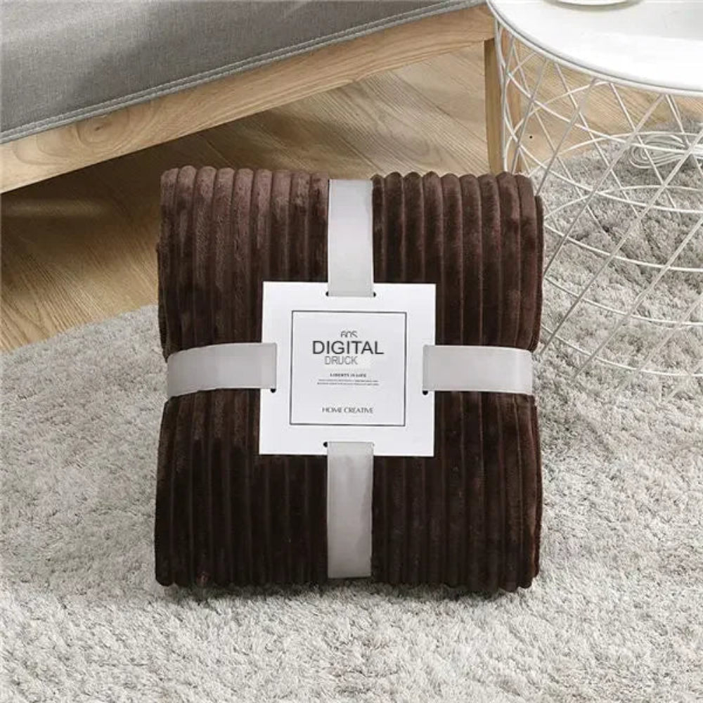 Travella - Kuschelige Flanell-Reisedecke