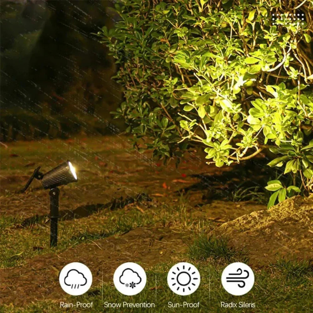 Verdalight - Verstellbarer Solar-LED-Gartenstrahler