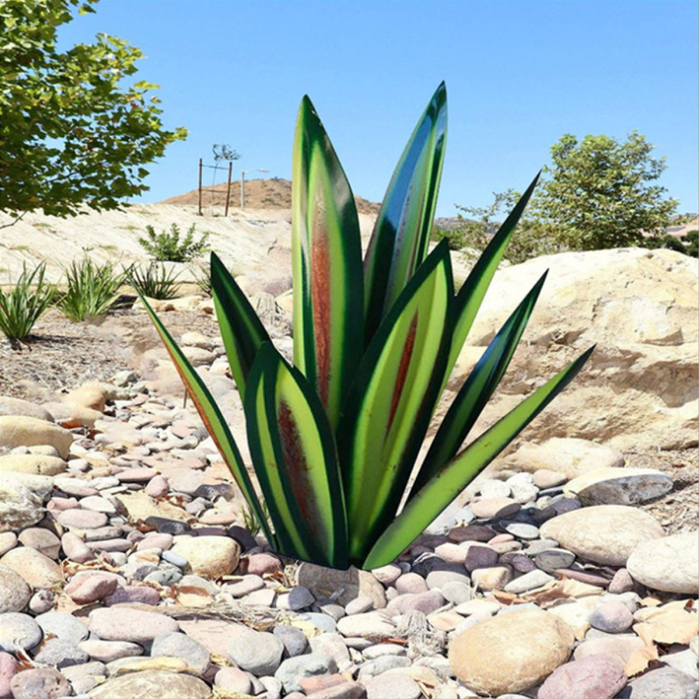 Handmade Agave Decorative Plant – Authentic Natural Look for Home and Office, Unique Art Piece, No Base, Durable, Easy Care 5