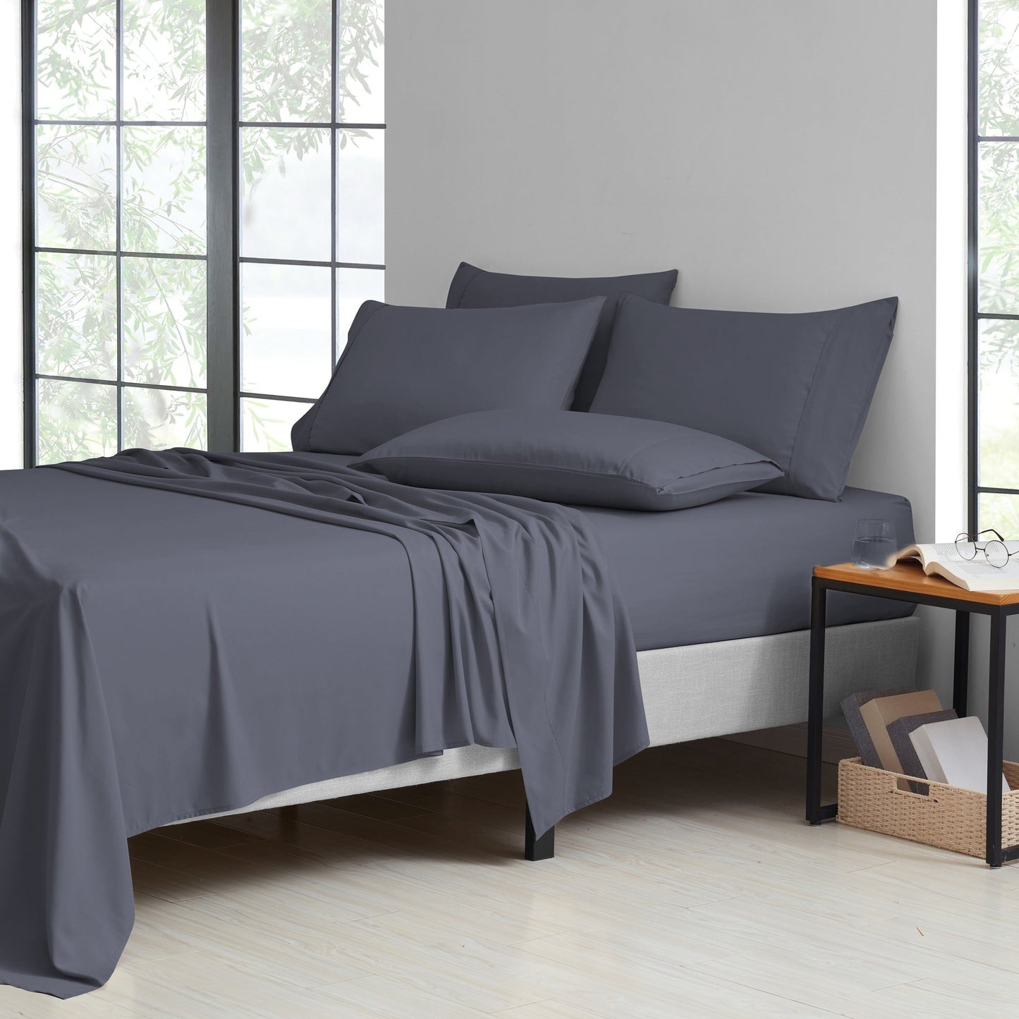 Luxurious Cooling Bamboo Viscose Sheet Set – Breathable, Hypoallergenic, and Moisture-Wicking 12