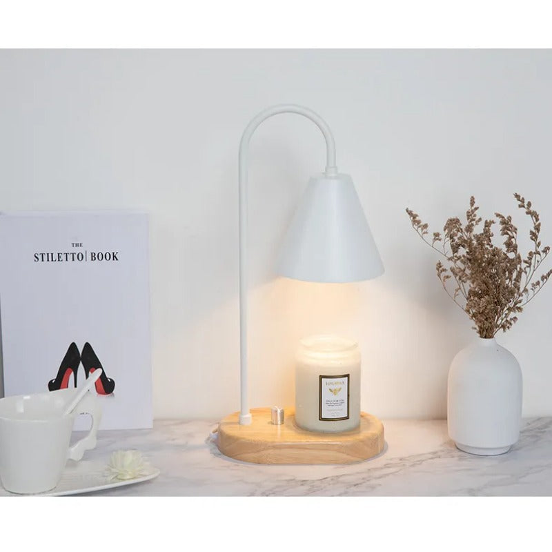 Candle Warmer Lamp with Soft Light and Elegant Design – 2-in-1 Decorative Table Lamp 11
