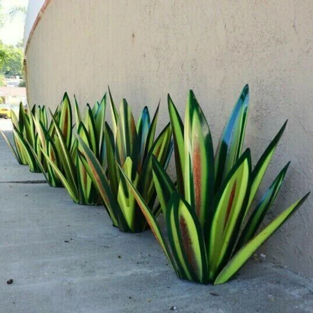 Handmade Agave Decorative Plant – Authentic Natural Look for Home and Office, Unique Art Piece, No Base, Durable, Easy Care 2