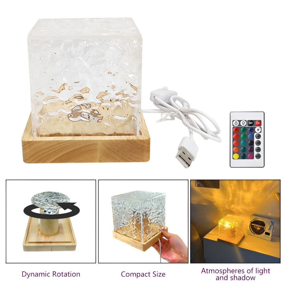 Ocean Wave Projector with 16 Colors and Remote Control – Perfect Atmosphere for Any Room 3