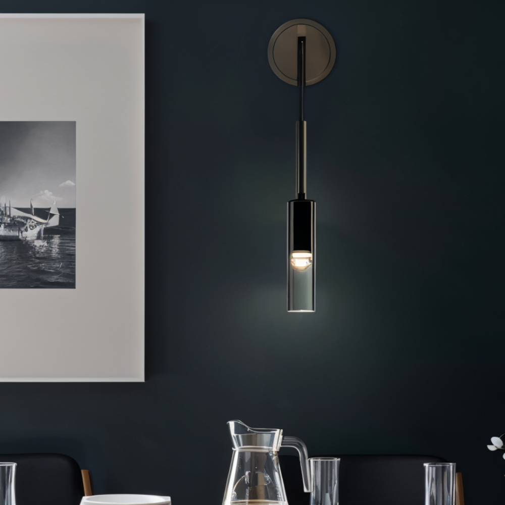 Schlankes Rohrdesign LED-Kronleuchter - Ideal für kleine Räume