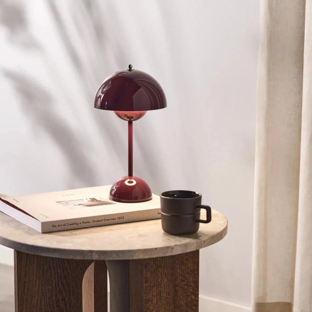 Cordless LED Table Lamp with Adjustable Brightness – Modern Design for Bedside, Desk, or Living Room 4