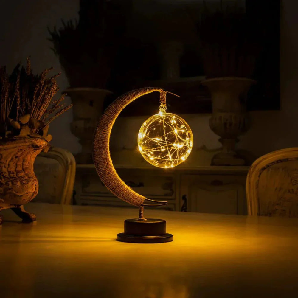 Verzauberte Mondlampe - Weiches Licht für eine verträumte, ruhige Atmosphäre