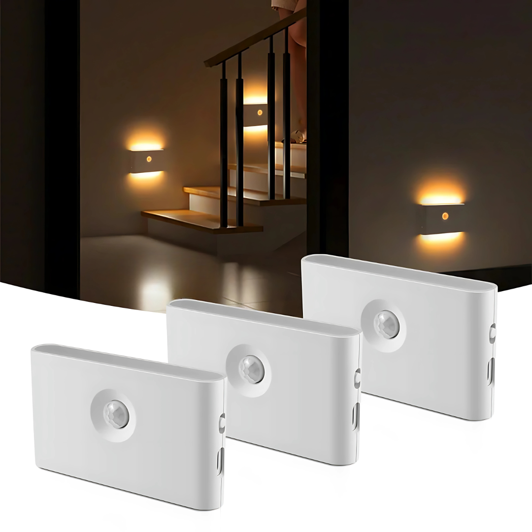 LED Night Light with Motion Sensor Activation – Energy Efficient and USB Rechargeable 4
