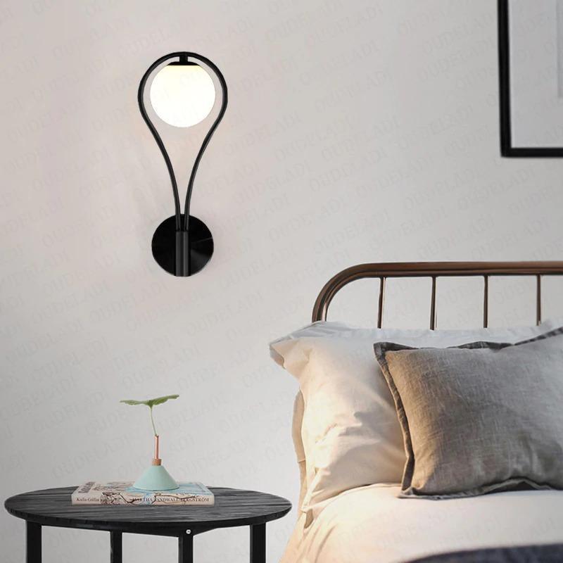 Minimalist Nordic Wall Light with Integrated LED – Sleek Design for Modern Spaces 12