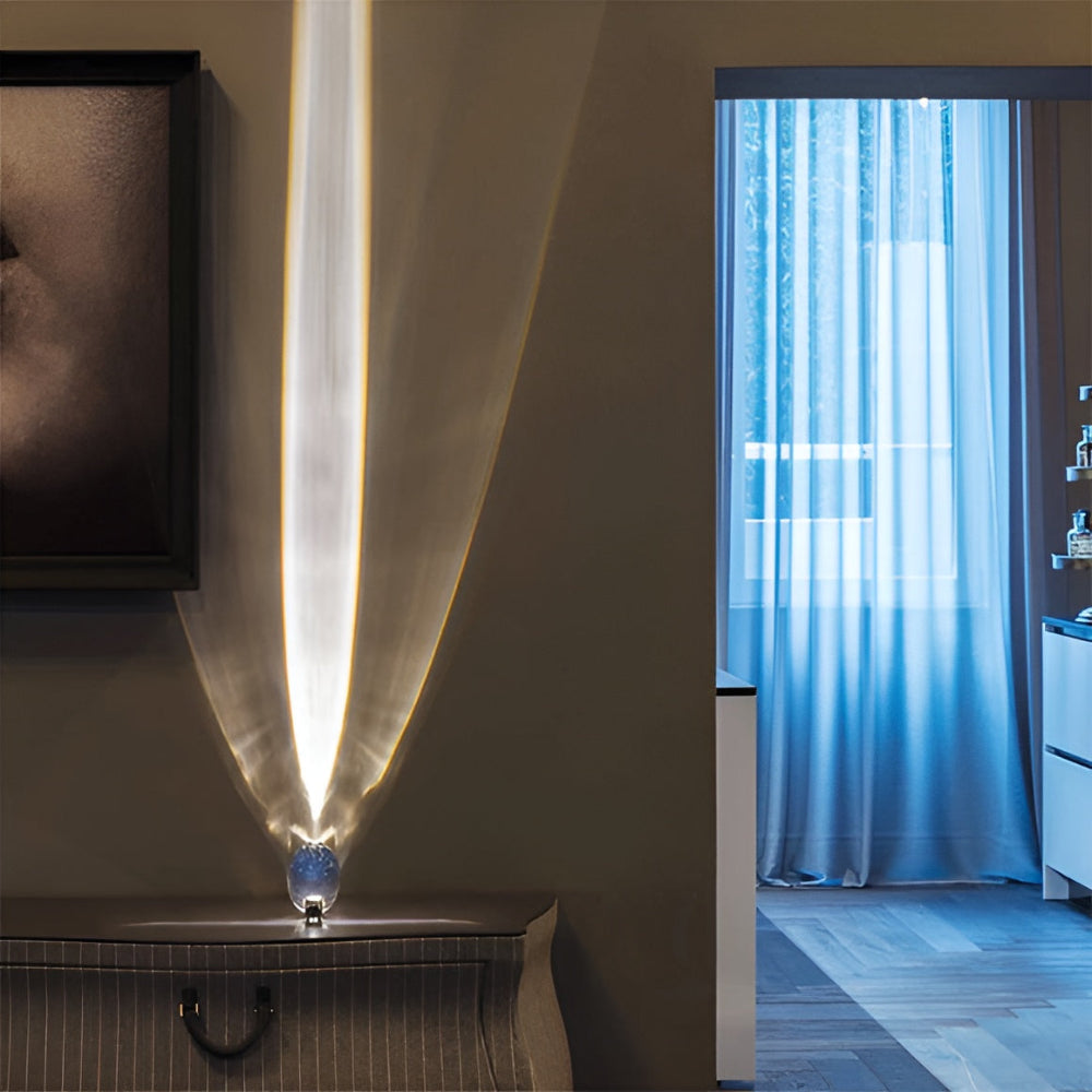 Magical Crystal Spectrum Lamp – LED Light with Colorful Prism for Home Décor 9