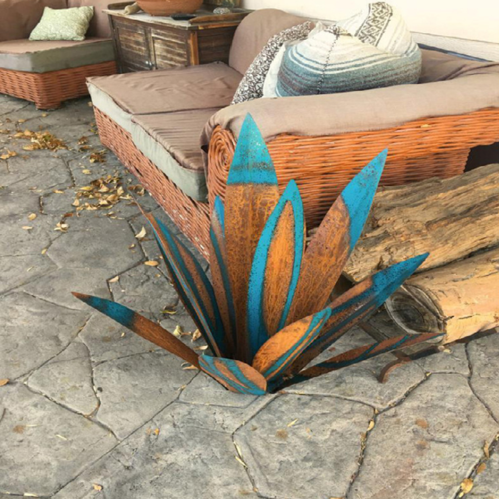 Handmade Agave Decorative Plant – Authentic Natural Look for Home and Office, Unique Art Piece, No Base, Durable, Easy Care 4