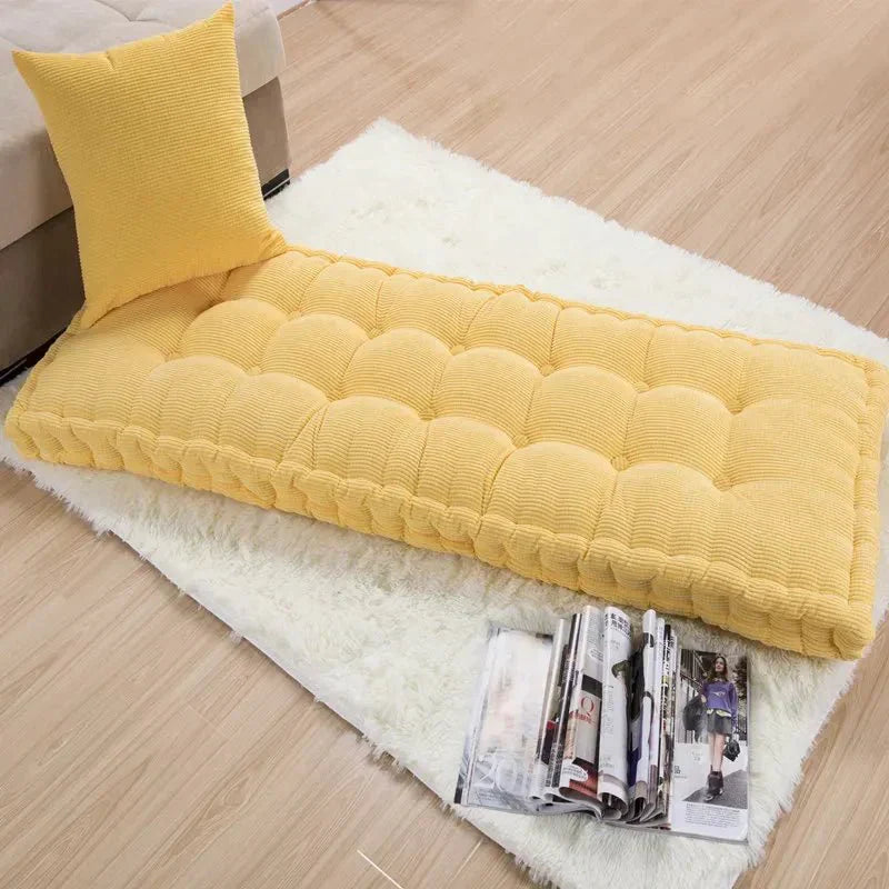 Long Plush Cord Cushion for Benches – 8 cm Thick Soft Seating in Various Colors 10