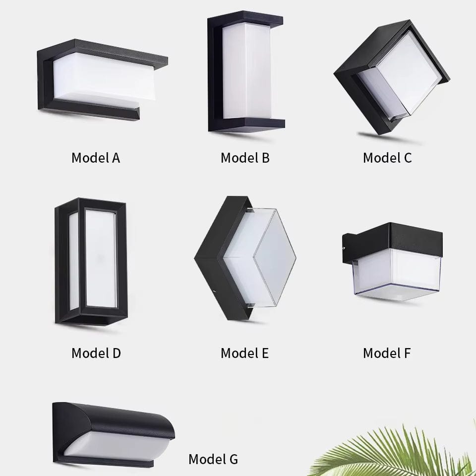 Modern Outdoor Wall Light with PIR Motion Sensor – Waterproof LED Exterior Wall Sconce for Patios and Entrances 5